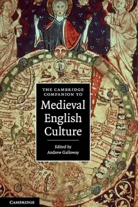 Cover of The Cambridge Companion to Medieval English Culture