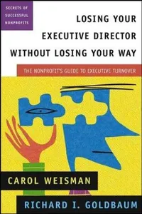 Losing your executive director without losing your way