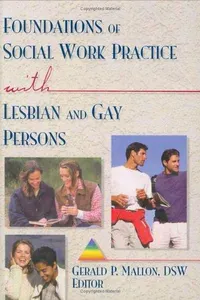 Cover of Foundations of social work practice with lesbian and gay persons