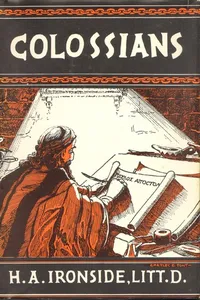 Lectures on the Epistle to the Colossians