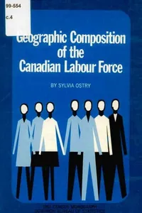 The geographic composition of the Canadian labour force
