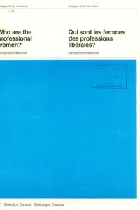 Who are the professional women? =