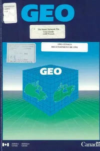The Street Network File User Guide (ARC/INFO export format).
