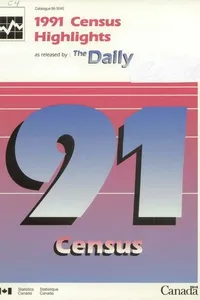 1991 Census highlights