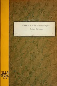 America's stake in human rights