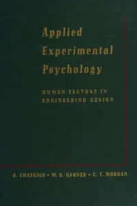 Applied experimental psychology