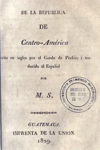 Bosquejo de la República de Centro-América