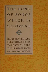 The Song of songs which is Solomon's