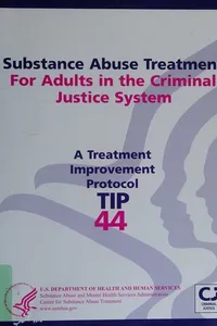 Substance abuse treatment for adults in the criminal justice system