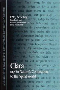 Capa de Clara por Friedrich Wilhelm Joseph von Schelling