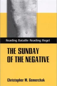 The Sunday of the Negative