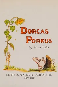 Capa de Dorcas Porkus por Tasha Tudor