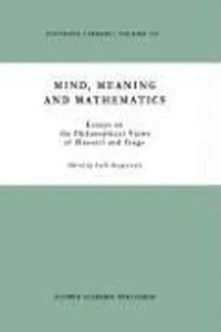 Mind, meaning, and mathematics