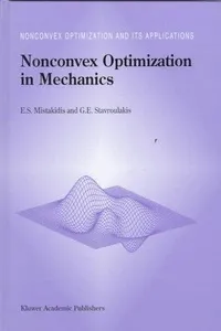 Capa de Nonconvex optimization in mechanics