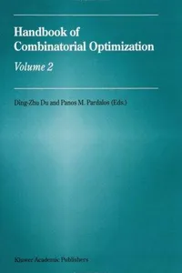 Handbook of combinatorial optimization