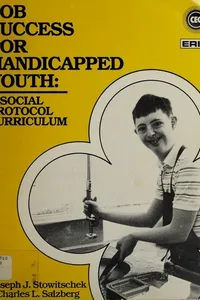 Cover of Job success for handicapped youth