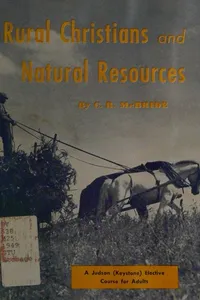 Rural Christians and natural resources