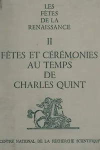 Les Fêtes de la Renaissance