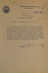 USDA History Collection