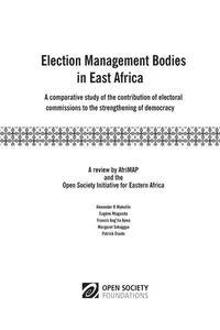 Election management bodies in East Africa