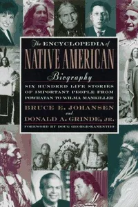 The encyclopedia of Native American biography