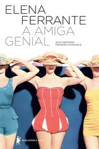Capa de A amiga genial por Elena Ferrante