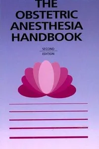 Obstetric Anesthesia Handbook