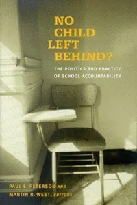 Cover of No child left behind?