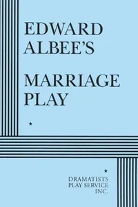 Capa de Edward Albee's Marriage play por Edward Albee