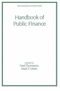 Handbook of public finance