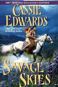 Capa de Savage Skies por Cassie Edwards