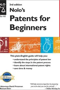 Cover of Nolo's patents for beginners