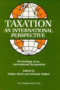 Taxation, an international perspective
