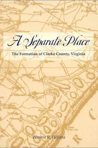 Cover of A separate place