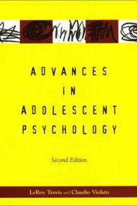 Advances in adolescent psychology