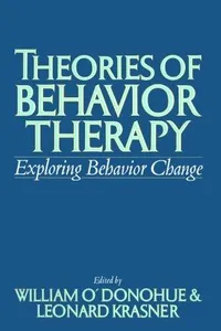 Theories of behavior therapy