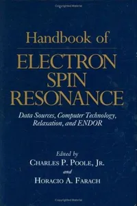 Handbook of electron spin resonance