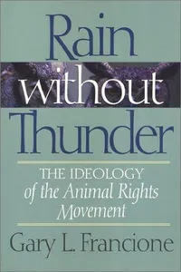 Rain without thunder