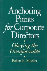 Anchoring points for corporate directors