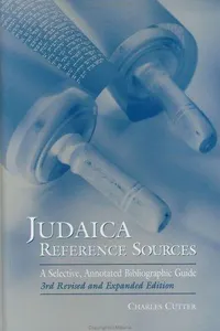 Judaica reference sources