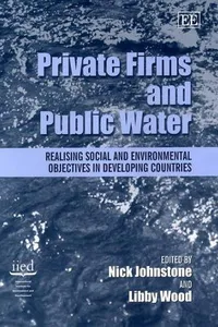 Private firms and public water