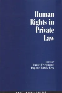 Human rights in private law