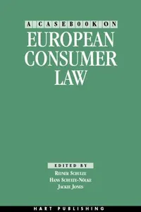 A casebook on European consumer law