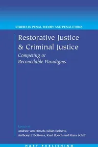 Restorative justice and criminal justice