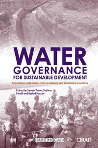 WATER GOVERNANCE FOR SUSTAINABLE DEVELOPMENT; ED. BY SYLVAIN PERRET