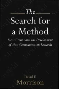 The search for a method