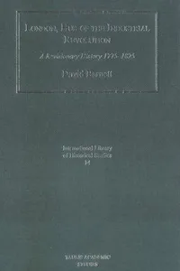 London, hub of the industrial revolution