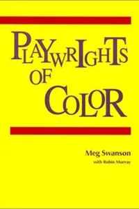 Playwrights of color