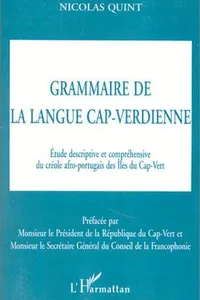 Grammaire de la langue cap-verdienne