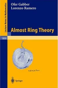 Almost ring theory